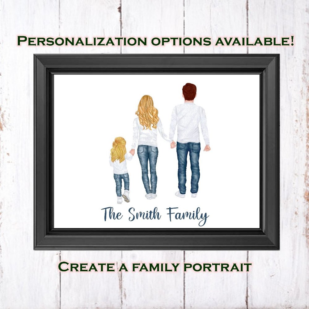 Personalized Family Portraits